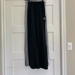 Adidas High Waisted Wide Leg Pants
